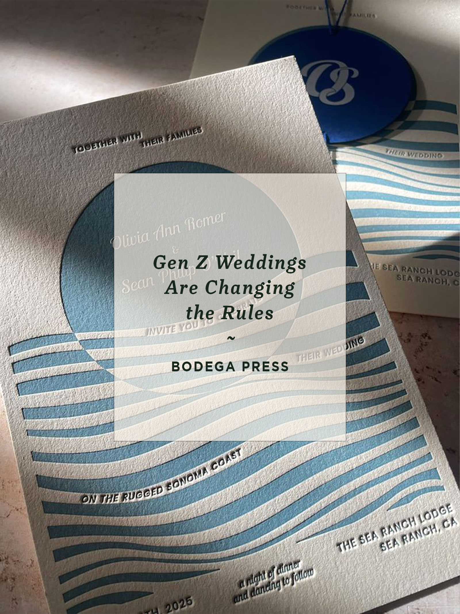 Gen Z weddings are changing the rules